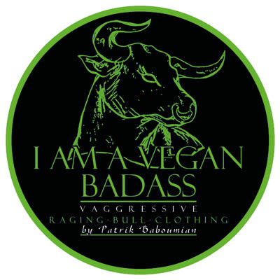 Vegan-Badass-Sticker Set